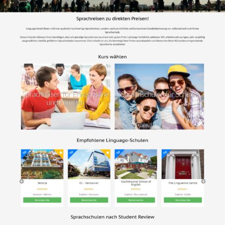 Education and Training - Linguago-Sprachreisen