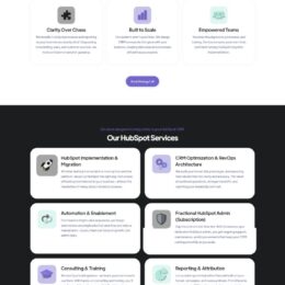 Website agency in Hubspot