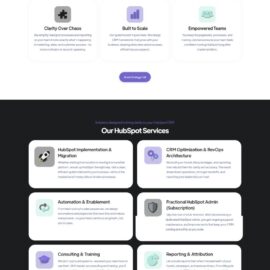 Website agency in Hubspot