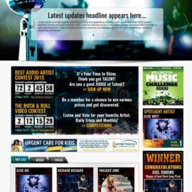 Custom PHP, MySQL and HTML5/CSS