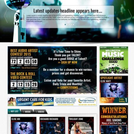 Custom PHP, MySQL and HTML5/CSS