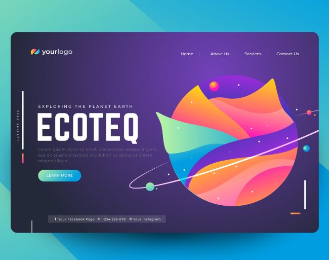 Modern Website